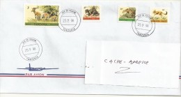 TANZANIE   BELLE ENVELOPPE  ANIMAUX - Tanzania (1964-...)