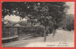 CPA Valmont - Rue De La Gare - Valmont