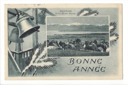 13518 - Bonne Année Begnins Et Le Mont Blanc - Begnins