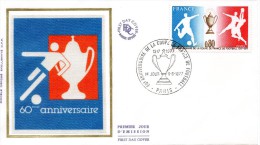 Enveloppe - Cachet PJ  -50ème Anniversaire De La Coupe De France De Foot - Lettres & Documents