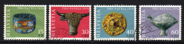 SCHWEIZ 1974 - Archäologische Funde - MiNr.1031-1034 Kompletter Satz - Archäologie