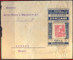 CZECHOSLOVAKIA - AUSTRIA - MASHINENFABRIK  B.H. HELLMANN - PRAG - 1911 - RARE - ...-1918 Préphilatélie