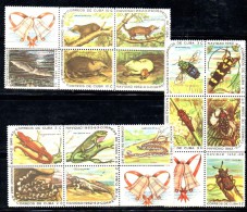 MA172 - CUBA , INSETTI E VARI  : SERIE N. 642/56  *** - Unused Stamps