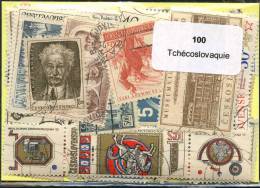 100 Timbres Thème Tchécoslovaquie - Lots & Serien