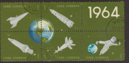 Cuba Post Stamp, Space - Blocs-feuillets