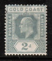 GOLD COAST  Scott  # 58* VF MINT HINGED - Gold Coast (...-1957)