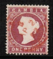 GAMBIA  Scott  # 6 VF USED - Gambie (...-1964)