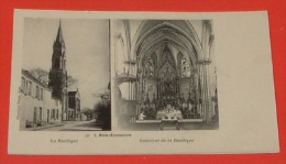 47 - Bon Encontre - La Basilique - Intérieure De La Basilique :: Carte 2 Vues   ------------- 329 - Bon Encontre