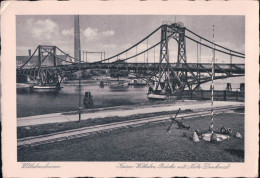 Wilhelmshaven - Kaiser Wilhelm Brücke Mit Niobe Denkmal - Wilhelmshaven