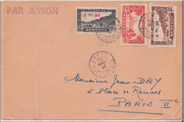 ⭐ Sénégal - Dakar Succursale Par Avion Le 29 / 03 / 1945 Pour Paris ⭐ - Brieven En Documenten