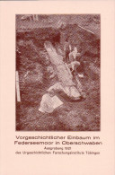 Bad Buchau - Vorgeschichtlicher Einbaum - Federseemoor Oberschwaben - Ausgrabung 1921 - Bad Buchau