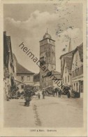 Lohr Am Main - Stadtturm - Pferdefuhrwerk - Verlag Hans Liebe Lohr - Bahnpost Gel. 1928 - Lohr