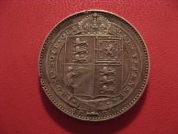 Grande-Bretagne - UK - Shilling 1889 Victoria - Rare Variété Au Petit Buste 3323 - I. 1 Shilling