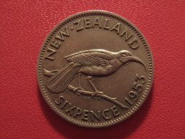 Nouvelle-Zélande - 6 Pence 1953 Elizabeth II 3286 - New Zealand