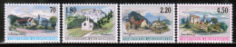 Liechtenstein - 2001 Vues Villageoises (unused Serie + FDC) - Covers & Documents