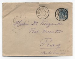 Netherlands/Czechoslovakia COVER 1900 - Cartas & Documentos