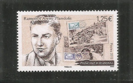 Ramon D'Areny (Pont Saint Antoine à La Massana & Edification Du Sanctuaire N-D De Meritxell à Canillo)  Un T-p Neuf ** - Unused Stamps