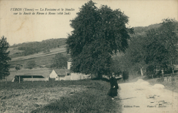 89 VERON / Fontaine Et Le Moulin / - Veron