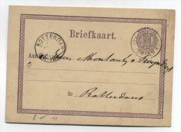 Netherlands OLD POSTAL CARD - Covers & Documents