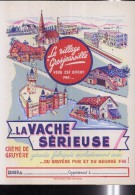PC195 - PROTEGE CAHIER - LA VACHE SERIEUSE - Le Village De GROSJEANVILLE - Protège-cahiers