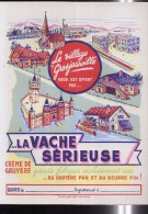 PC196 - PROTEGE CAHIER - LA VACHE SERIEUSE - Le Village De GROSJEANVILLE - Protège-cahiers