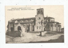 Cp , 03 , ALLIER , CHATEL DE MONTAGNE , L´église , Monument Historique , Vierge - Other & Unclassified