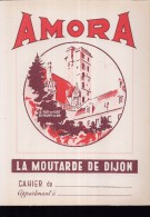 PC216 - PROTEGE CAHIER - AMORA - La Moutarde De Dijon - Protège-cahiers