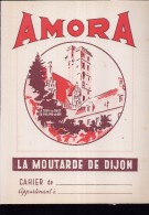 PC219 - PROTEGE CAHIER - AMORA - La Moutarde De Dijon - Protège-cahiers