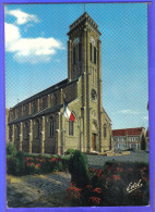 Carte Postale 59. Bray-Dunes  L'église Notre-Dame  Trés Beau Plan - Bray-Dunes