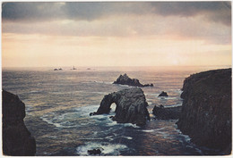 Sunset Over England's Granite Bulwarks, Land's End, Cornwall. Unposted - Land's End