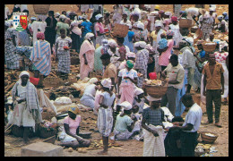 ANGOLA - FEIRAS E MERCADOS - Calumbo, Dia De Mercado ( Ed. Elmar Nº 508)carte Postale - Angola