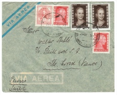 Argentine // Argentina // Lettre Pour La Suisse - Storia Postale