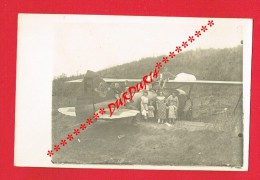 Aviation - RARE***** CARTE PHOTO - CIE  Aériennes BERLINE SPAD - Accident De 1923 à Abbeville ? ( Somme) - BLÉRIOT... - Unfälle