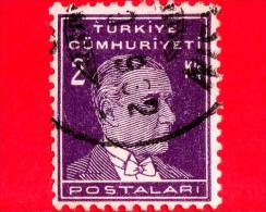 TURCHIA - Usato - 1931 - Kemal Ataturk - 2 - Usati