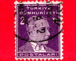 TURCHIA - Usato - 1931 - Kemal Ataturk - 2 - Gebraucht