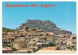 83 - Roquebrune Sur Argens - Vue Générale Sur Le Village Et Le Rocher - Edition Azur Riviera St Aygulf N° 83520-3 - Roquebrune-sur-Argens
