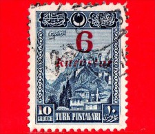 TURCHIA - Usato - 1929 - Fortezza Di Ankara - CUMHURIYETI - 6 Su 10 - Oblitérés