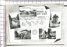 L  ISLE   SUR   SEREIN    -  POSTE  Du  BON   TEMPS   -  5  Vues  - Télégramme - L'Isle Sur Serein