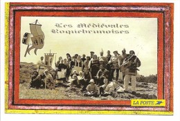 83 - Les Médiévales Roquebrunoises  - Carte Photo La Poste - Roquebrune Sur Argens - Roquebrune-sur-Argens