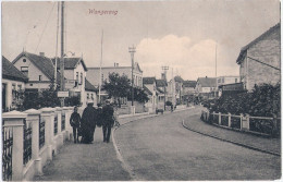 WANGEROOG Dorfstrasse Belebt Schuhmacher W Schult Strandschuhe Restauration 10.7.1911 Gelaufen - Wangerooge