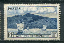 Comores 1950-52 - YT 1 * - Unused Stamps