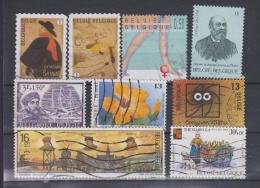 Belgique Lot 10 Timbres Oblitérés - Used Stamps