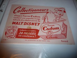 BUVARD Publicitaire  BLOTTING PAPER   Savon CADUM Walt Disney   Donald - Perfume & Beauty