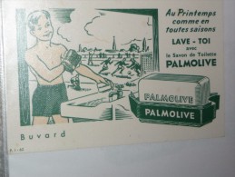 BUVARD Publicitaire  BLOTTING PAPER   Savon Palmolive  Jeune Garcon Printemps - Perfume & Beauty