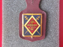 Insignes Militaire "1er Régiment D'Artillerie De Marine" -  Military Badges P.V. - - Marinera