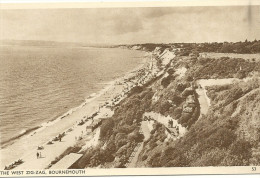 BOURNEMOUTH    THE   WEST  ZIG  ZAG - Bournemouth (hasta 1972)