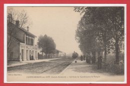 47 - CASTELMORON Sur LOT --  La Gare  De Castelmoron Le Temple - Castelmoron