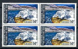 AFARS ET ISSAS 1974 -  VUE DU LAC Lac Assal (Yvert A 103 X 4) - Neuf ** (MNH) Sans Trace De Charniere - Unused Stamps