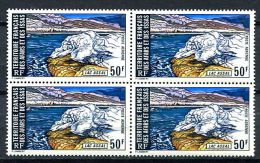 AFARS ET ISSAS 1974 -  VUE DU LAC Lac Assal (Yvert A 103 X 4) - Neuf ** (MNH) Sans Trace De Charniere - Nuovi