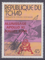 Tchad N°369a - Variété Surcharge Rouge Au Lieu De Noire - Neufs ** - Superbe - Chad (1960-...)